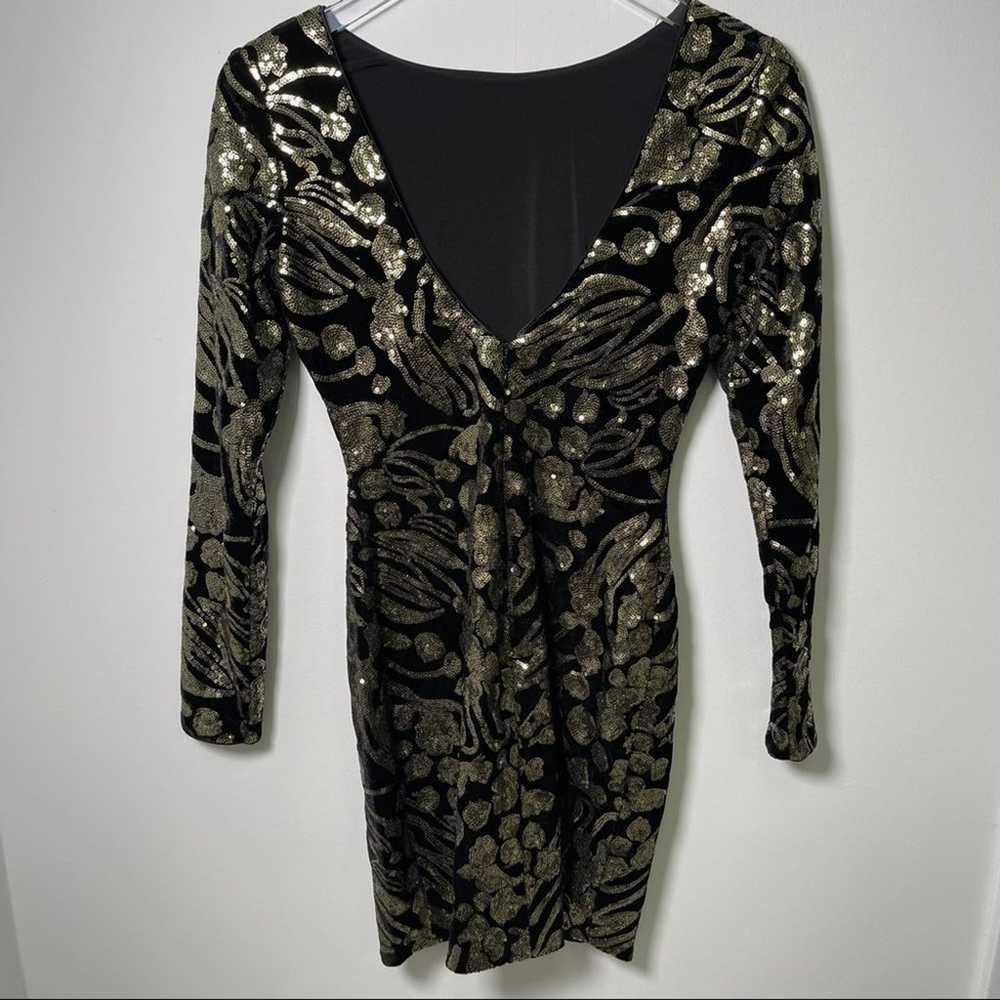 NWOT DRESS THE POPULATION Dress Size Extra Small … - image 2