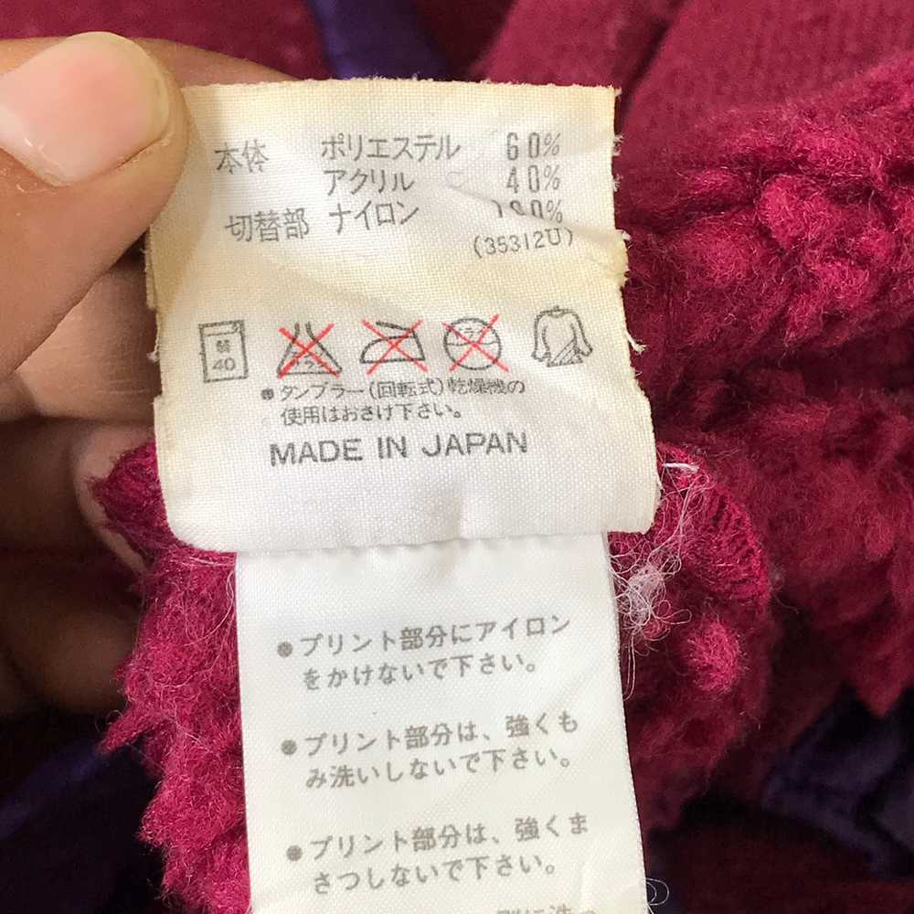 Made In Japan Vintage Adidas Trefoil Zipper Fleec… - image 8