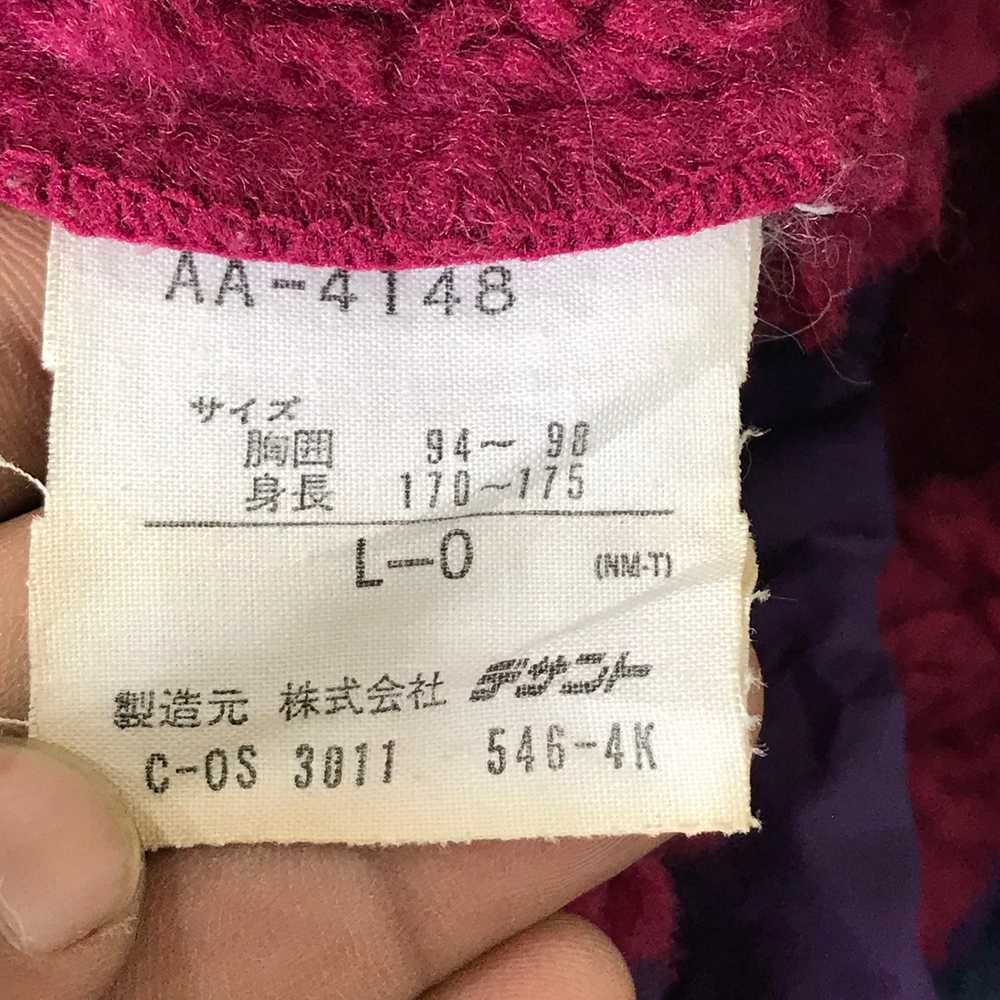 Made In Japan Vintage Adidas Trefoil Zipper Fleec… - image 9