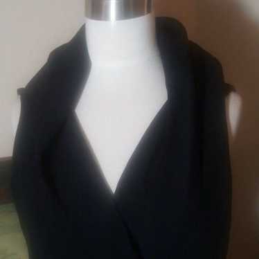 ANN TAYLOR LBD Black Wrap Dress - Size 6 - image 1