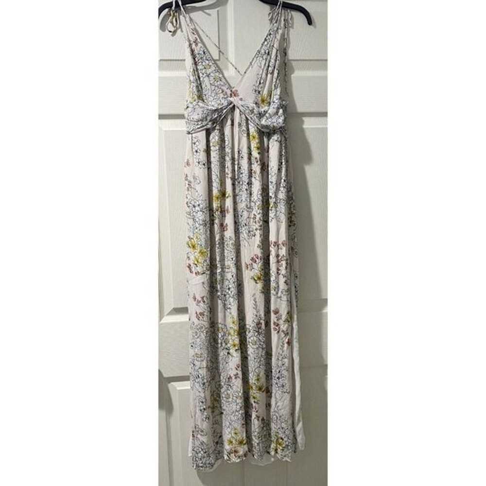 Zara Print Floral Maxi Dress Women Summer Long Be… - image 1