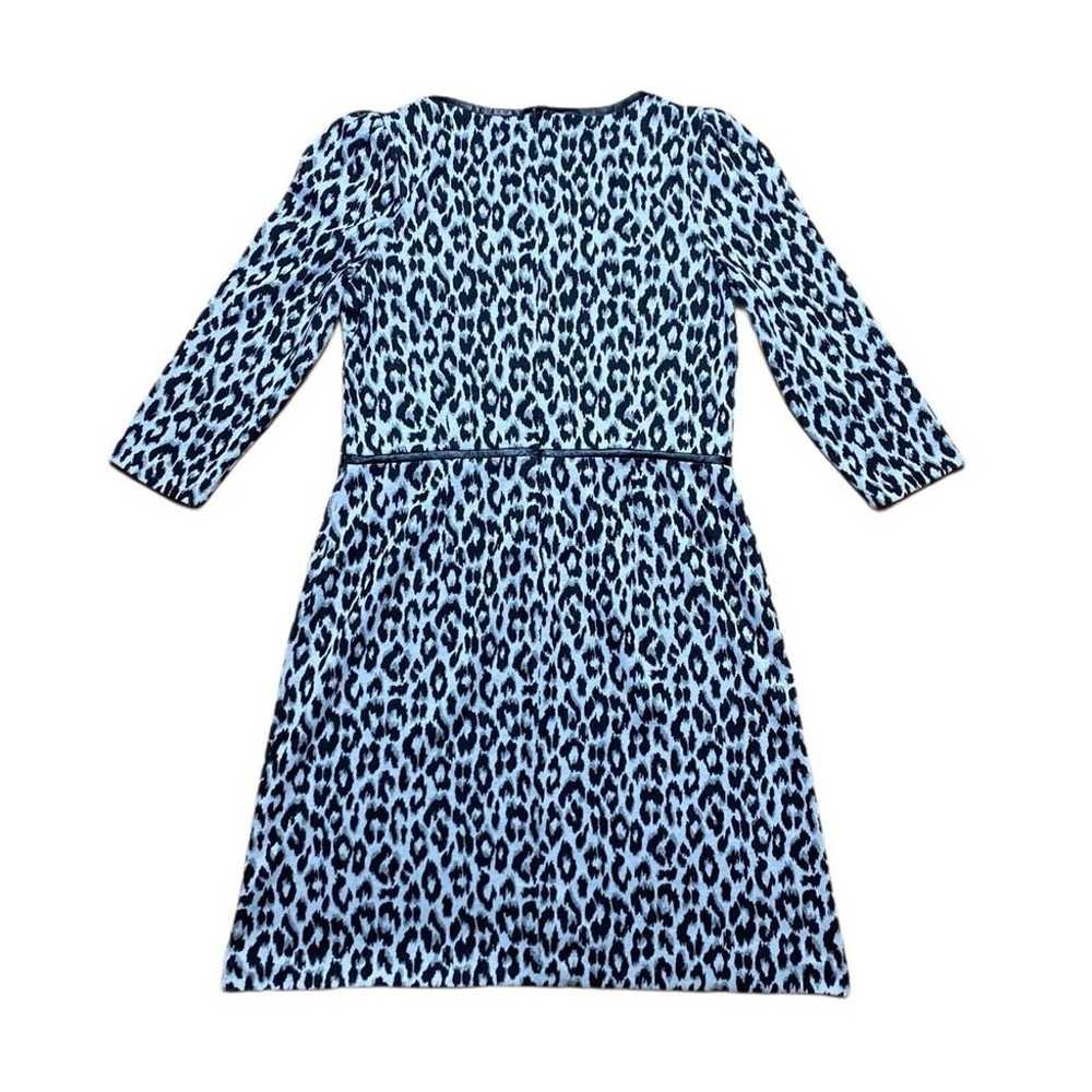 Talbots Animal Print 3/4 Sleeve Sheath Dress Wome… - image 2