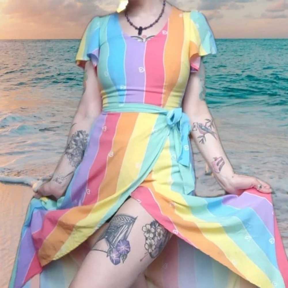 Modcloth Rainbow Dress - image 10