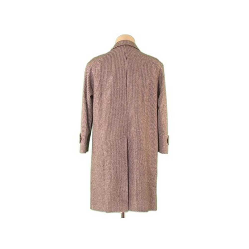 Burberry Coat Long Men'S Single Beige Brown Wool … - image 2