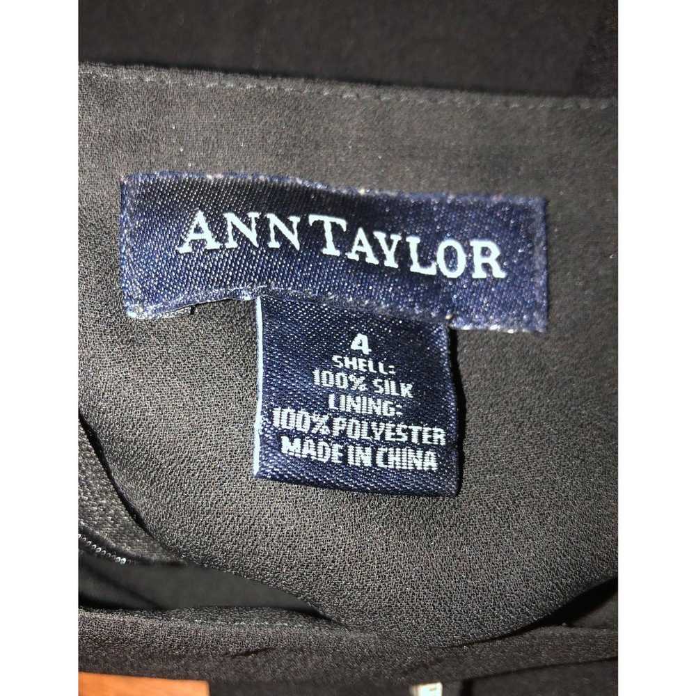 Ann Taylor Silk tiered Dress size 4 - image 12