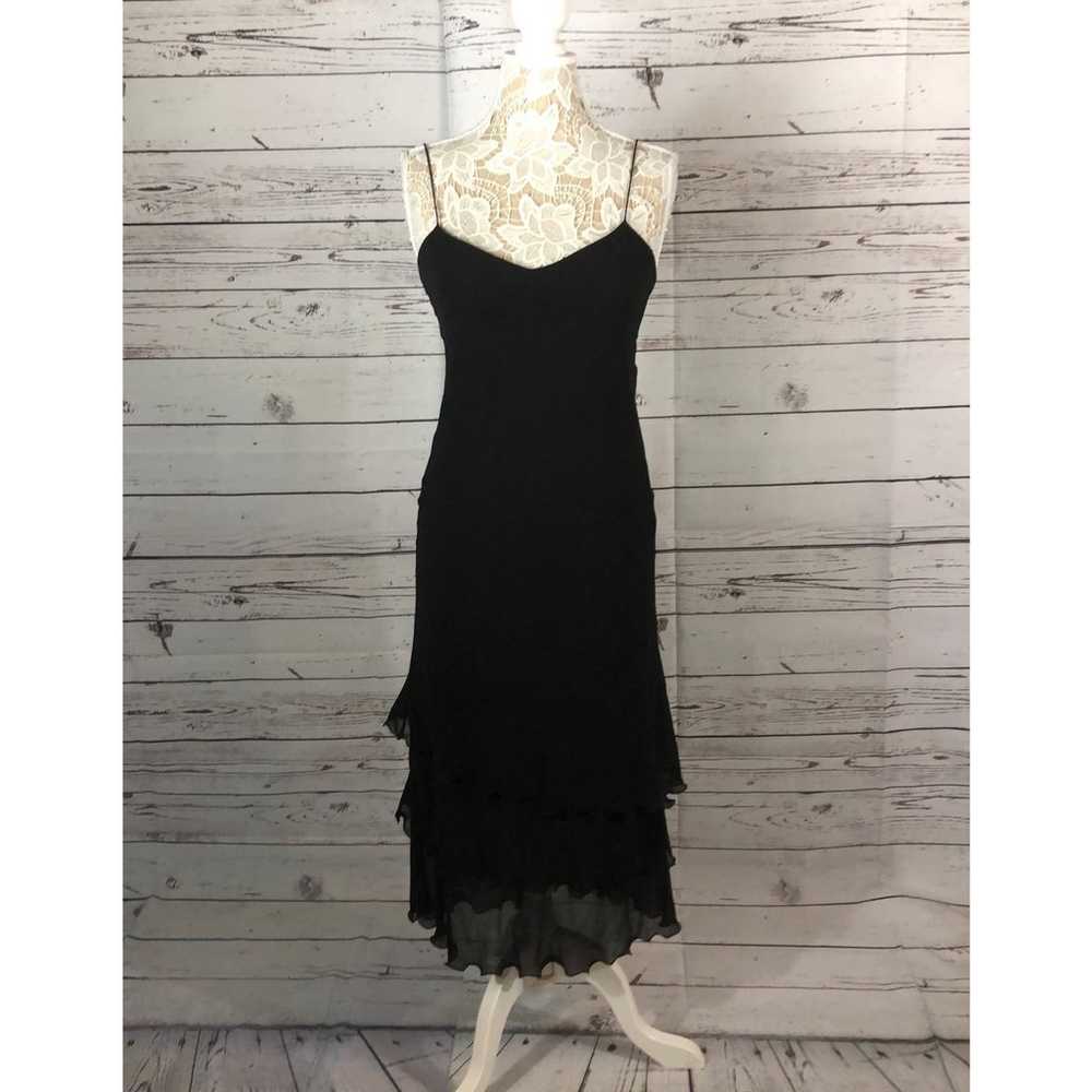 Ann Taylor Silk tiered Dress size 4 - image 2