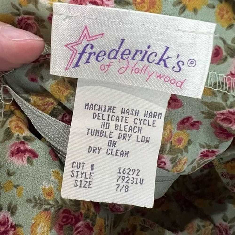 90’s Frederick’s of Hollywood Yellow Ditzy Floral… - image 3