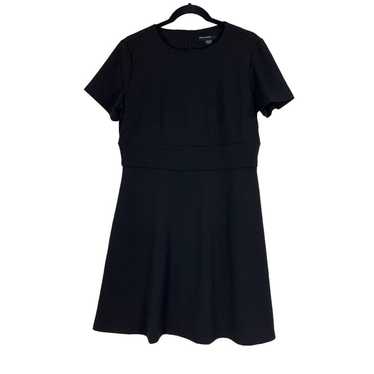 Maggy London womens size 12 dress black short slee