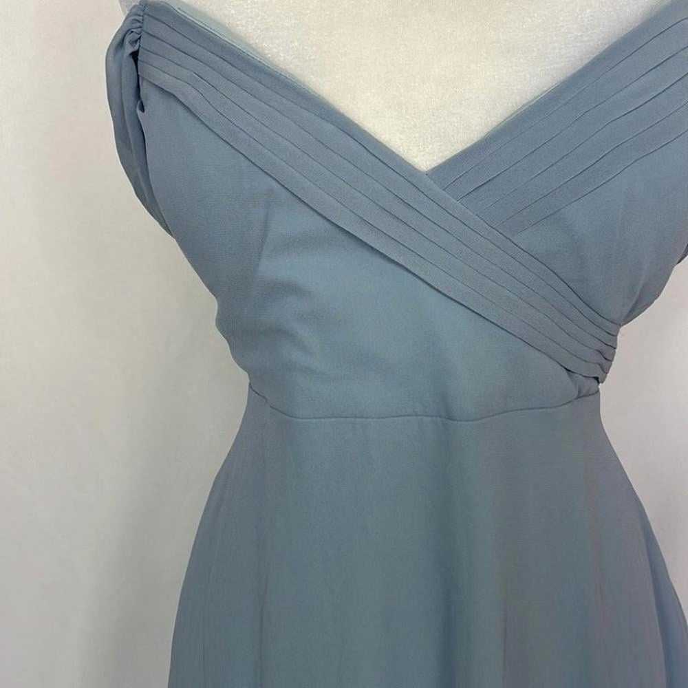 Birdy Grey Spence Chiffon Maxi Dress Dusty Blue S… - image 7
