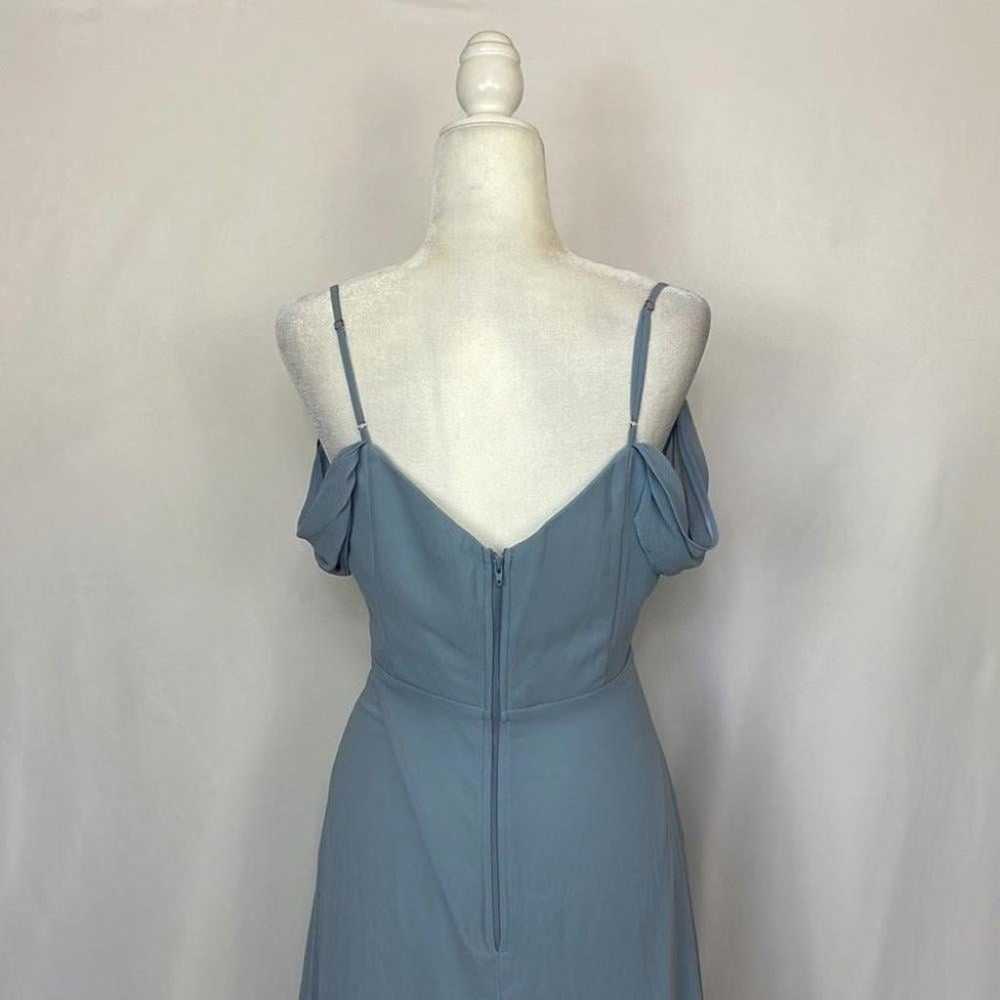 Birdy Grey Spence Chiffon Maxi Dress Dusty Blue S… - image 9