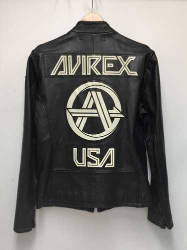 Men's Avirex Single Rider Jacket/M/Sheep Leather/… - image 1