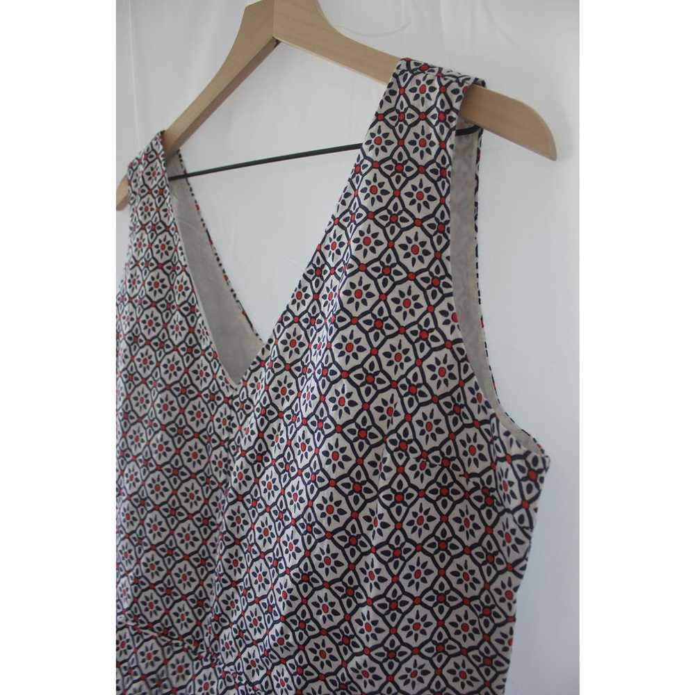Gap Fit & Flare V-Neck Geometric Print Dress NWT … - image 3