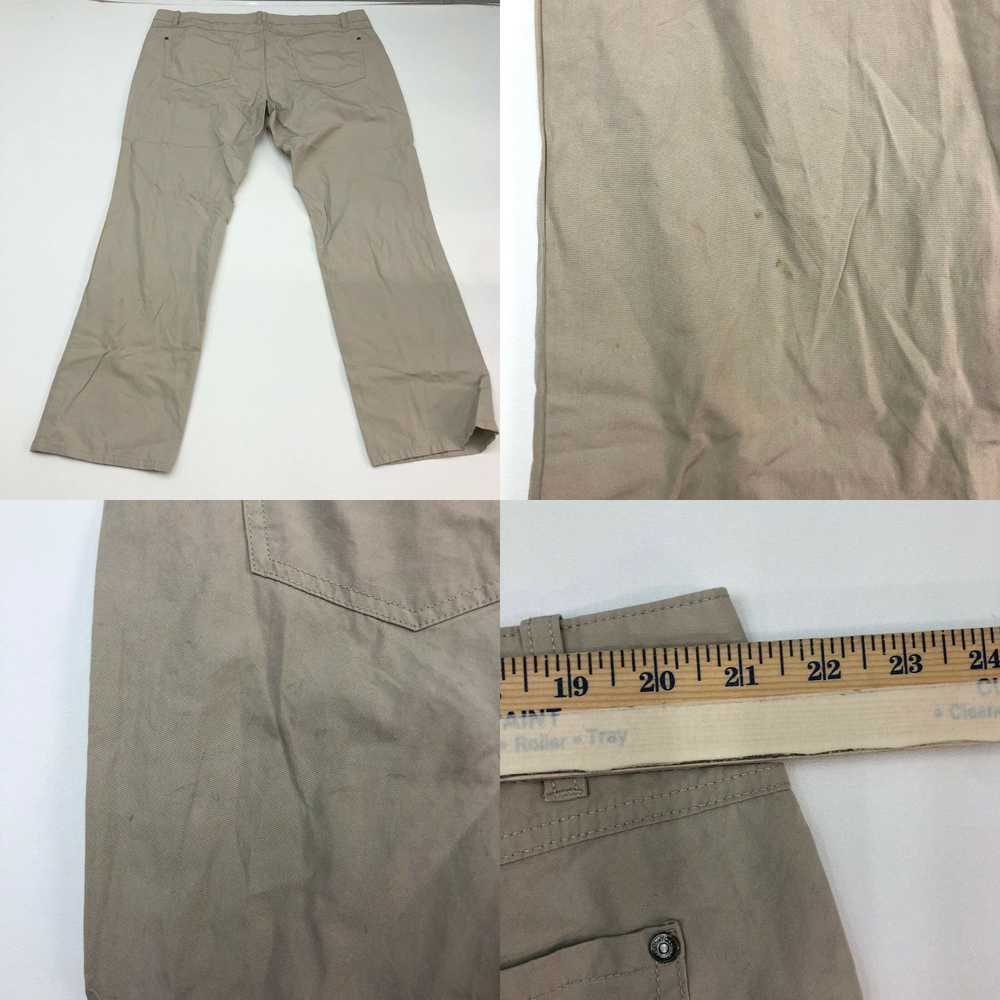 Vintage Claiborne Chino Pants Mens 40X32 Tan Stra… - image 4