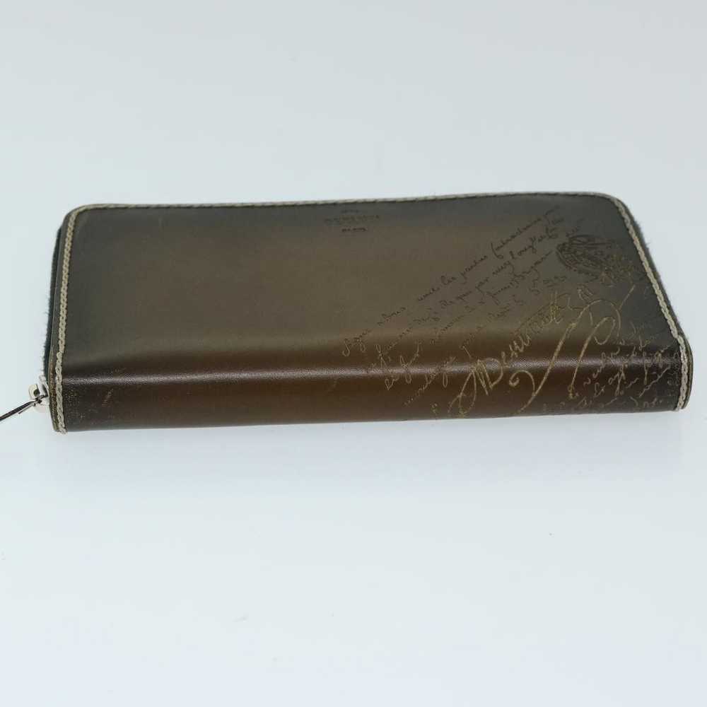 Berluti Berluti Calligraphy Long Wallet Leather B… - image 6