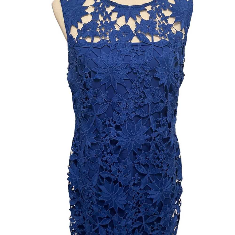 Calvin Klein Blue Midi Dress - image 4