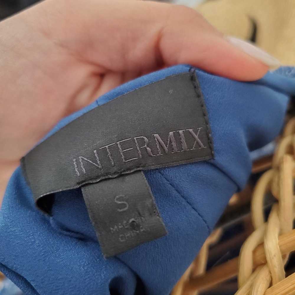 INTERMIX Blue Floral Dress Size Small (new w/o ta… - image 5