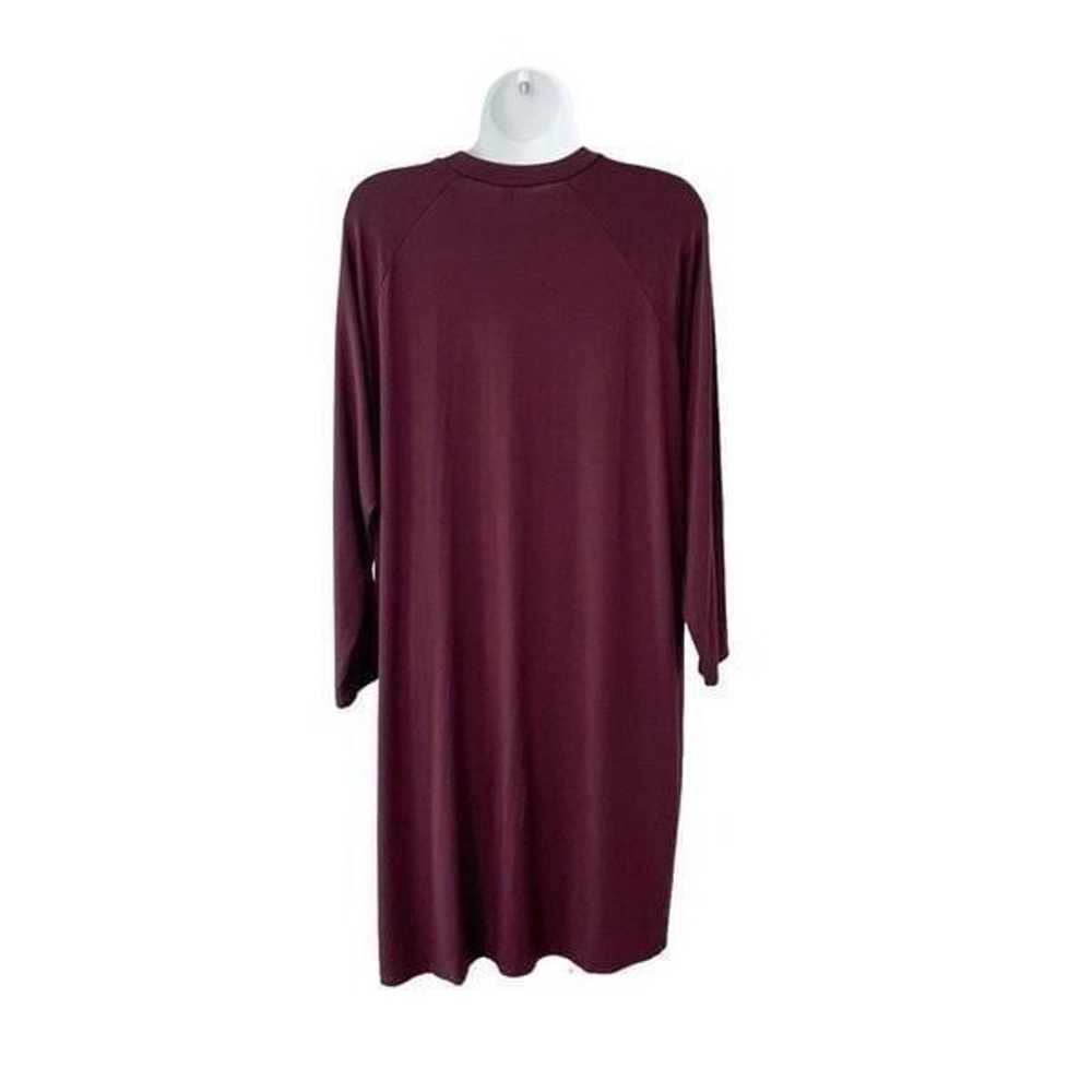 Eileen Fisher Viscose Jersey Raglan Sleeve Tunic … - image 2