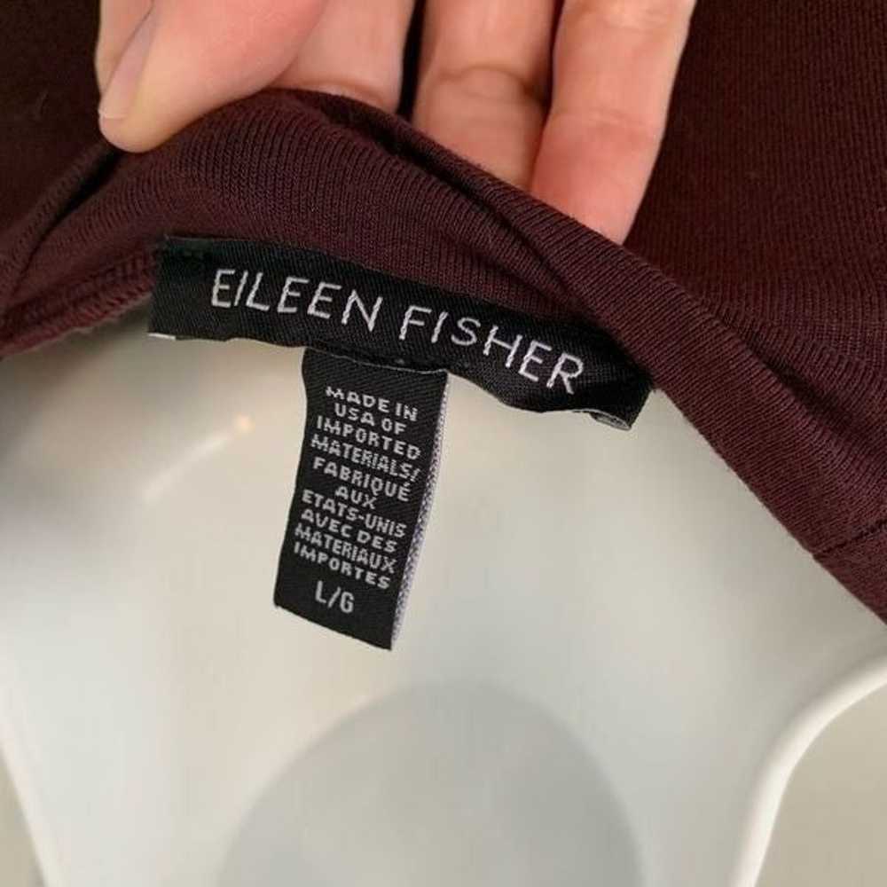 Eileen Fisher Viscose Jersey Raglan Sleeve Tunic … - image 3