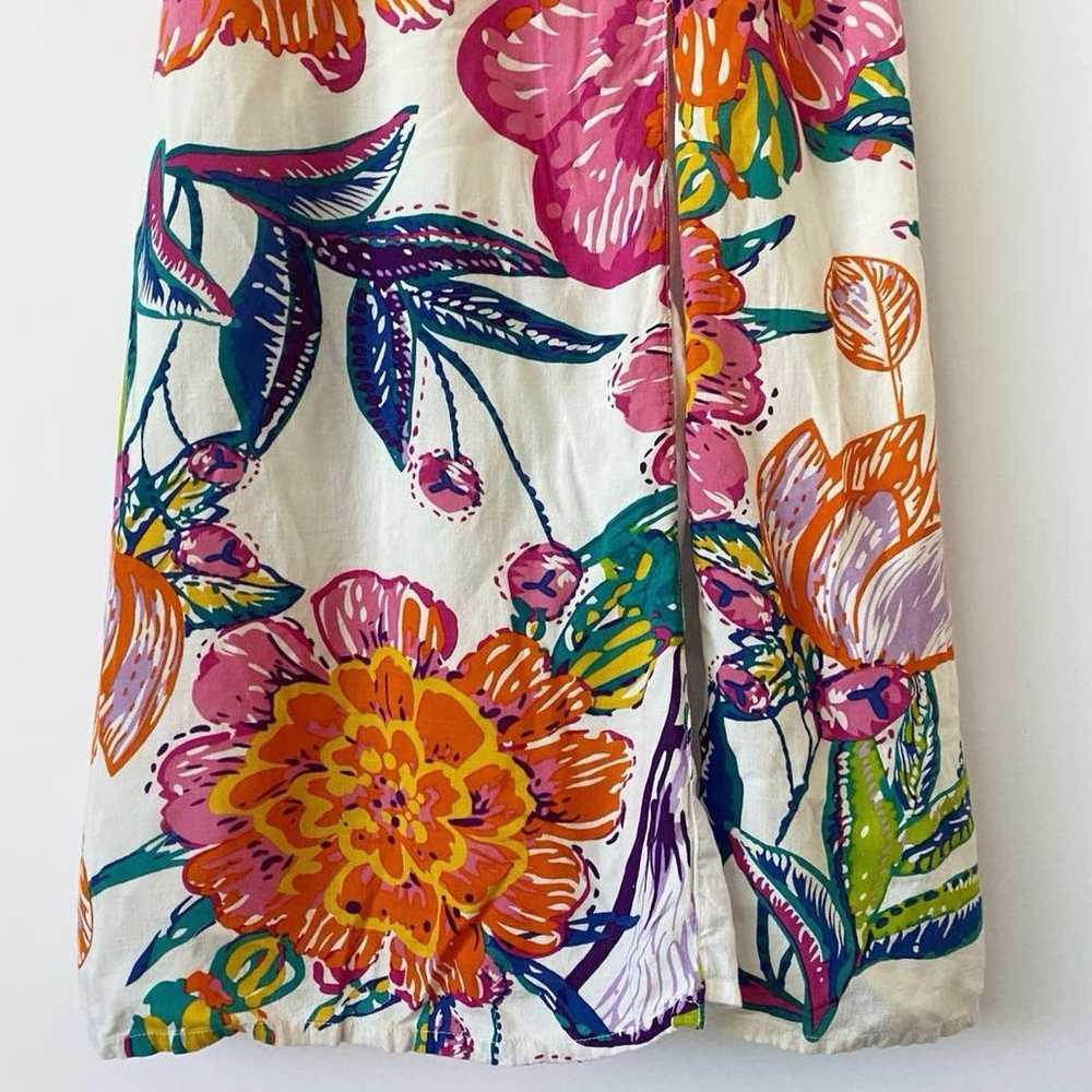 Walter Baker Cozumel Natasha Floral Midi Dress SZ… - image 11