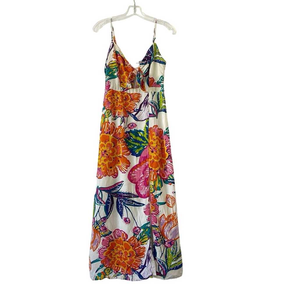 Walter Baker Cozumel Natasha Floral Midi Dress SZ… - image 8
