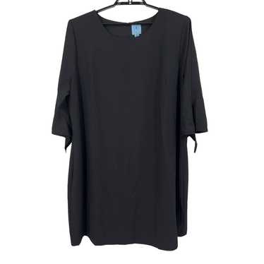 CeCe dress Tie sleeve shift black size 22W