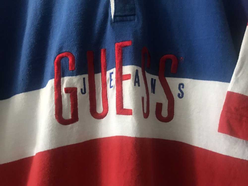 Guess × Rap Tees 90’s GUESS JEANS SEWN SPELL OUT … - image 4