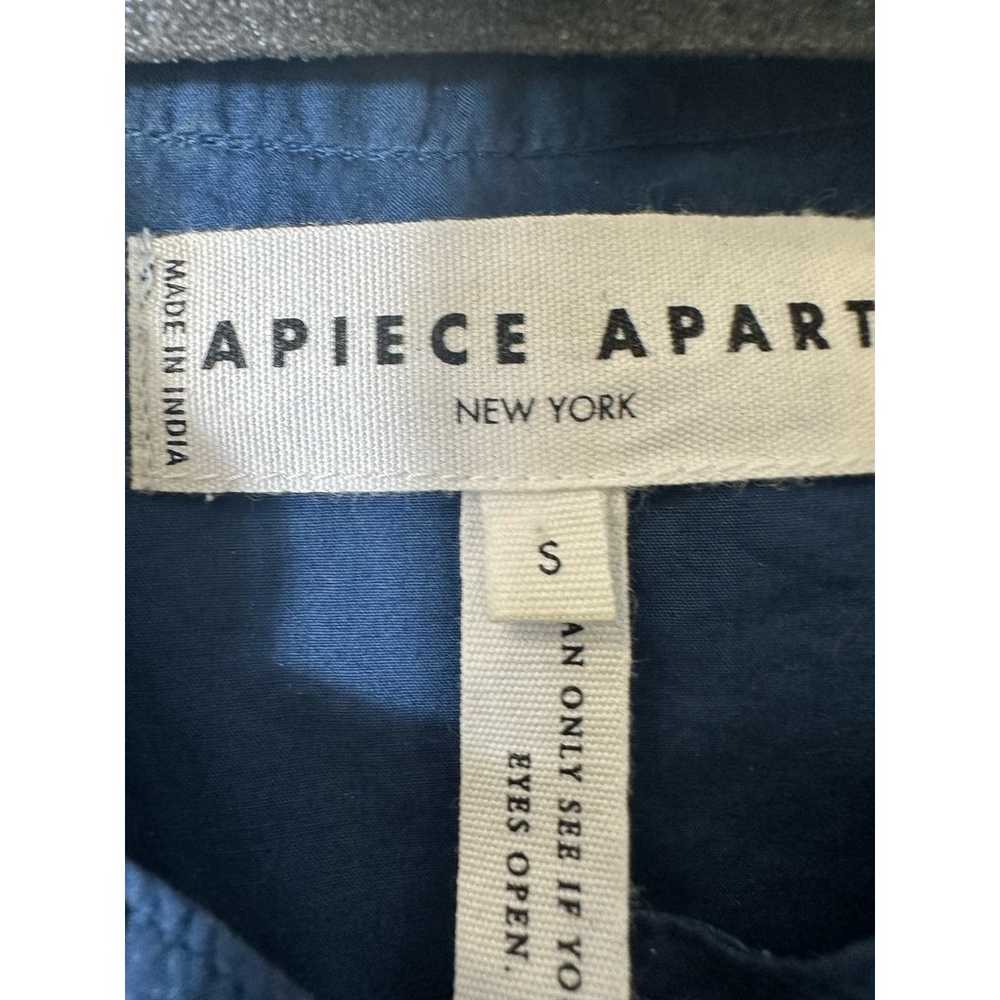 Apiece Apart Blue White Ombre Tie Waist Tunic Mid… - image 5