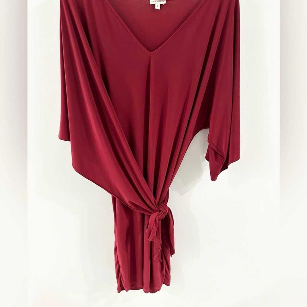 Abi Ferrin 5 Way Nikki Dress Burgundy Red Size Sm… - image 4