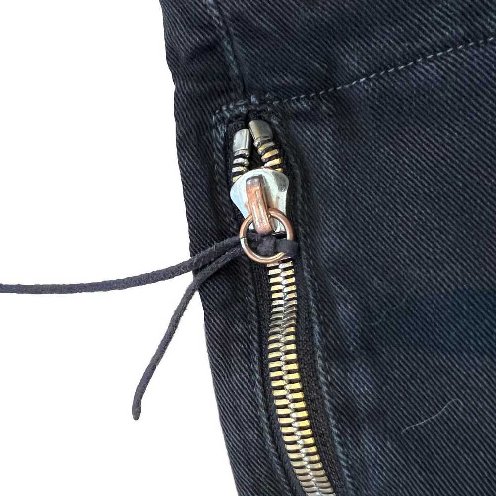 Mr. Completely Black Side Zip Skinny Jeans - image 10