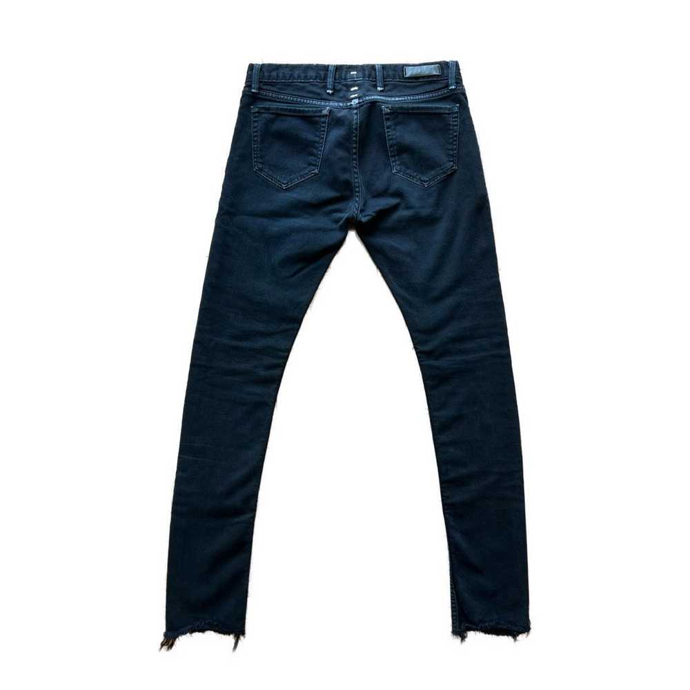 Mr. Completely Black Side Zip Skinny Jeans - image 5