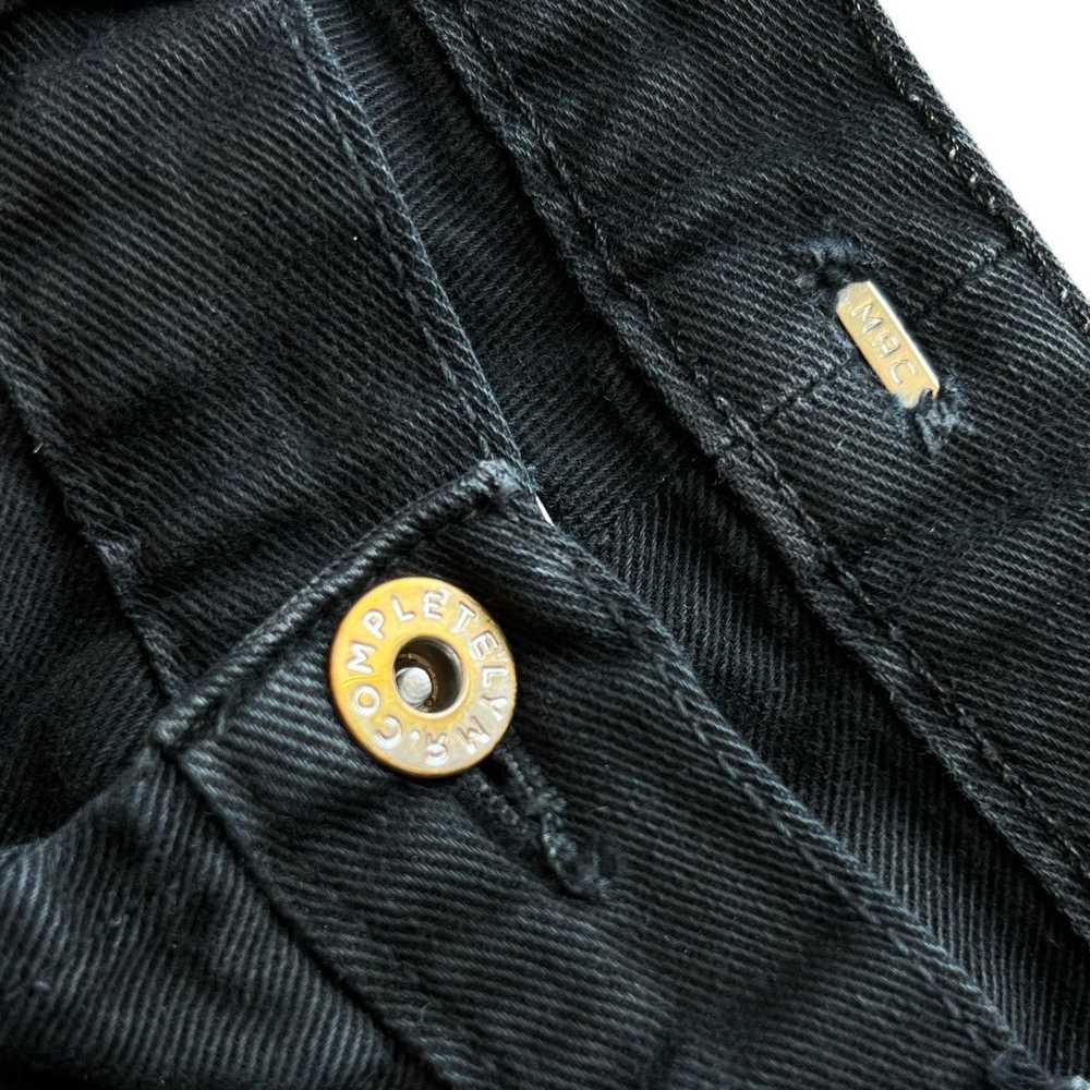 Mr. Completely Black Side Zip Skinny Jeans - image 9