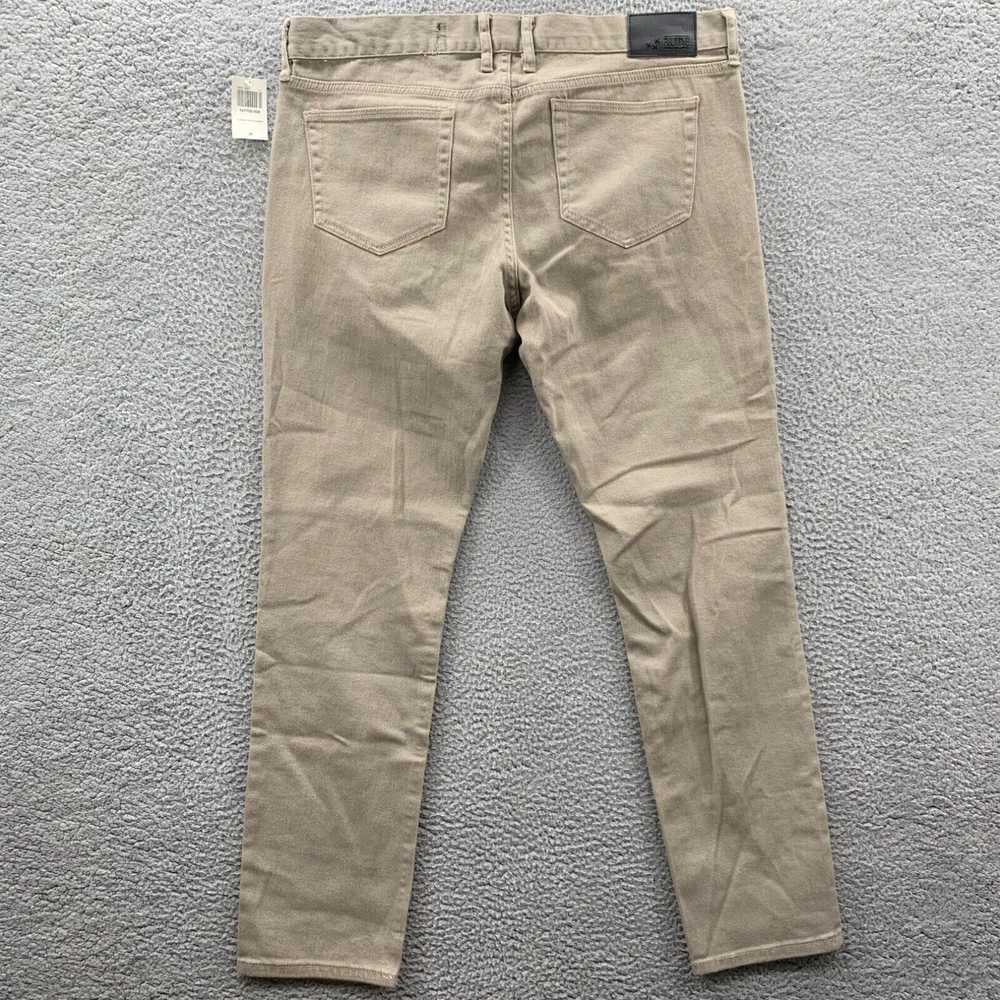 Vintage NWT XXX RUDE Pants Mens 38x32 Tan Khaki S… - image 2