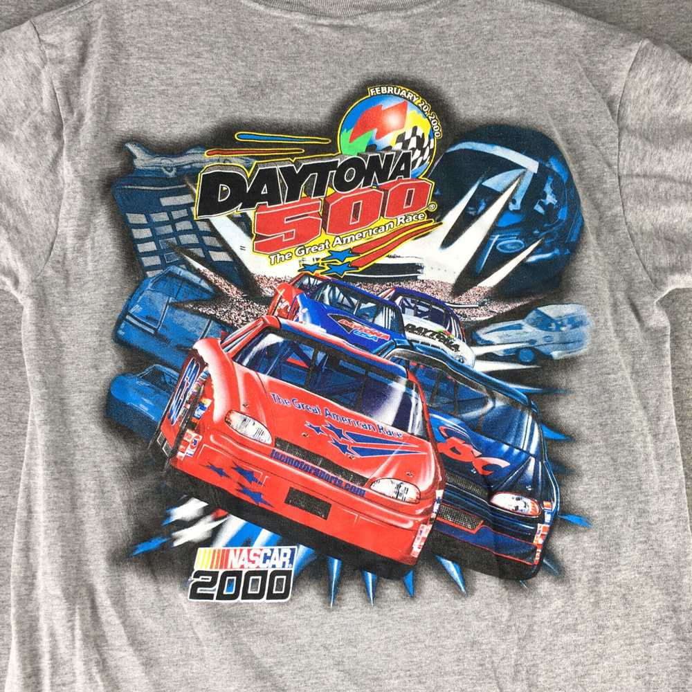 NASCAR Vintage Daytona 500 Shirt Mens Medium Crew… - image 2