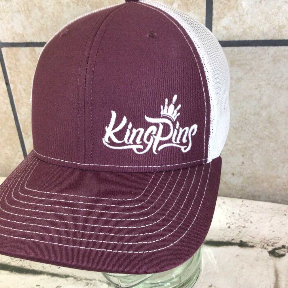 Vintage King Pins Hat Unisex One Size Snapback Ma… - image 2
