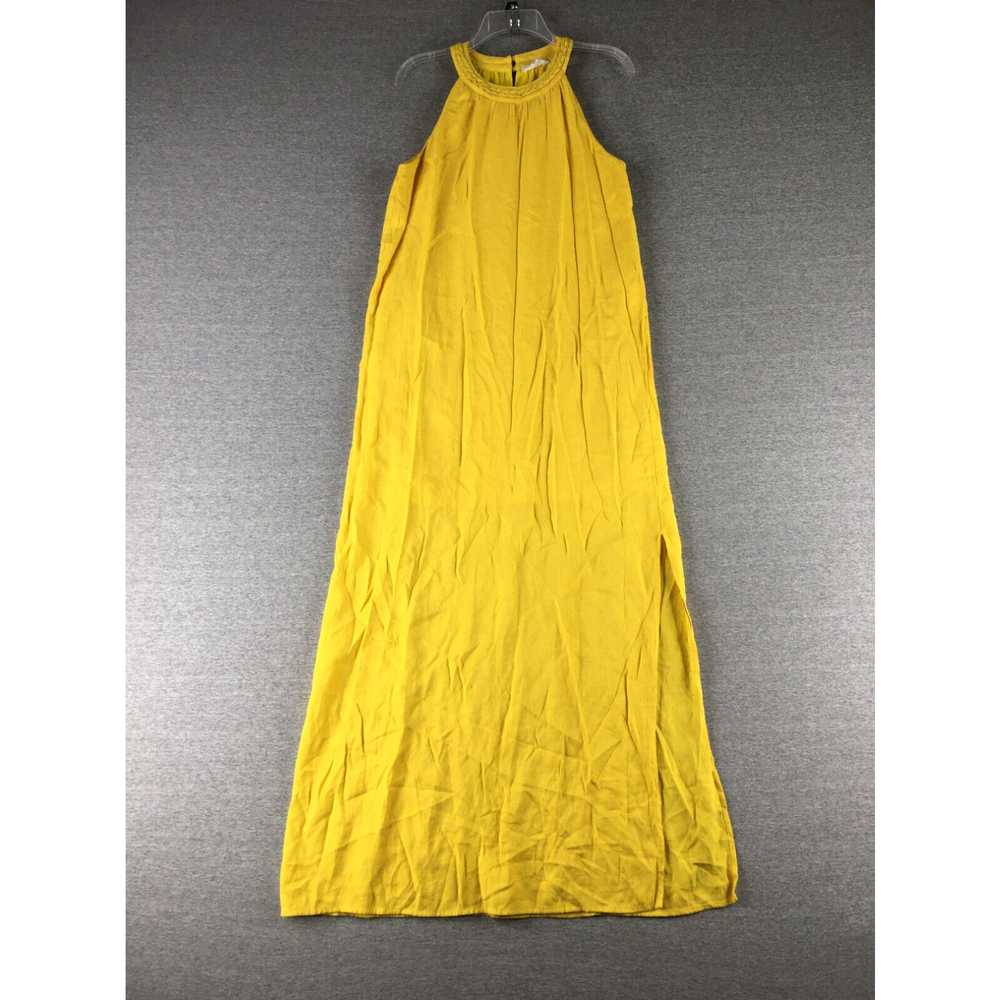 Anthropologie THML Dress Womens Large Maxi Long Y… - image 1
