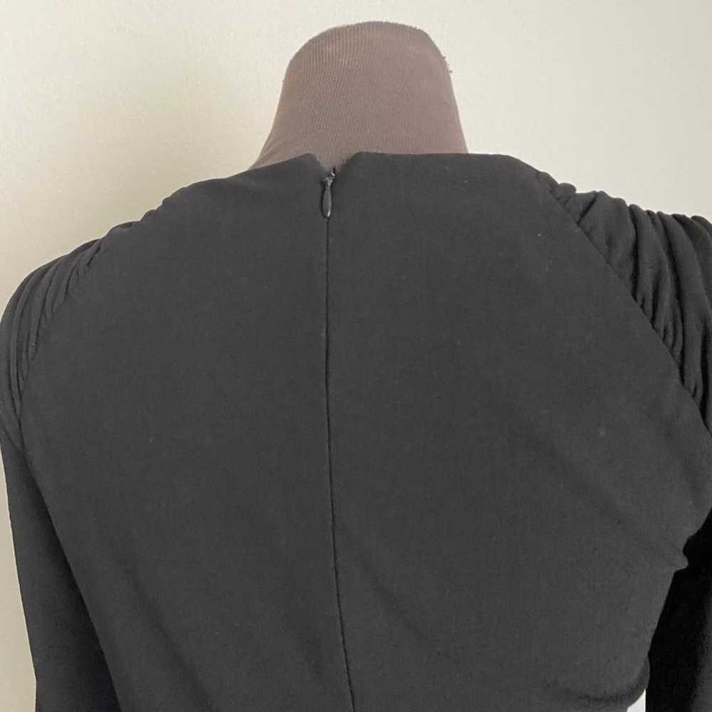 Zara sz XS black formal sheath mini cocktail part… - image 6