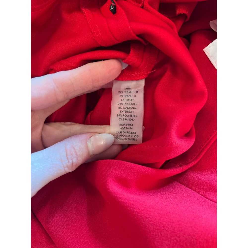 Calvin Klein Cropped Jumpsuit Short Sleeve Straig… - image 3