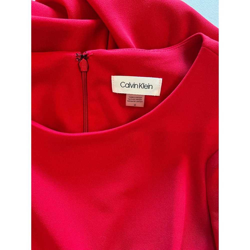 Calvin Klein Cropped Jumpsuit Short Sleeve Straig… - image 4