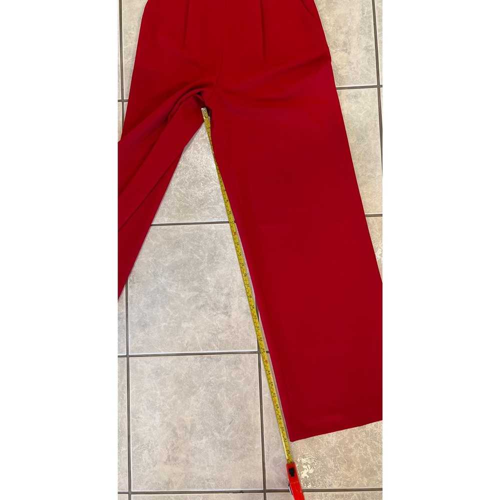 Calvin Klein Cropped Jumpsuit Short Sleeve Straig… - image 5