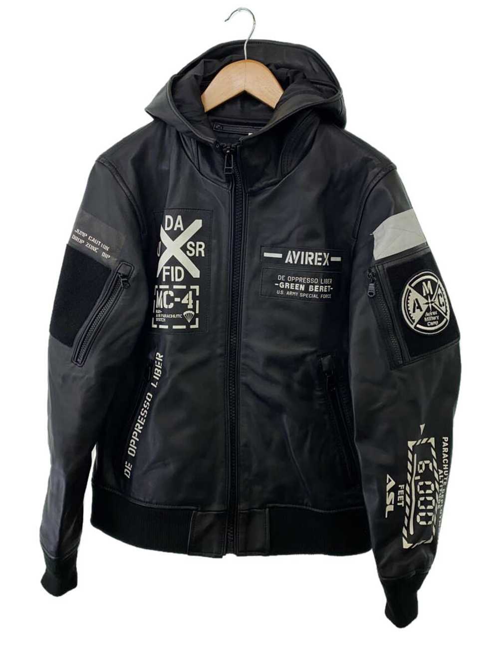 Men's Avirex Leather Jacket Blouson/L/Sheep Leath… - image 2
