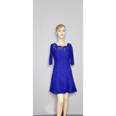 Eliza J. Women's Blue Lace Dress