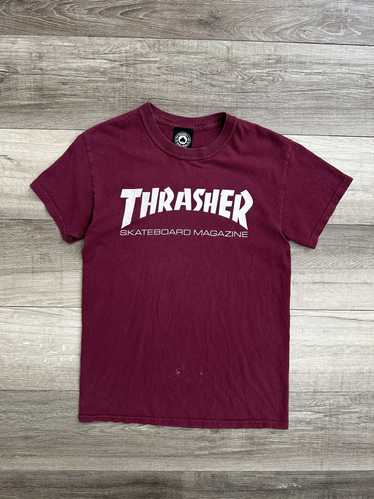 Thrasher Thrasher OG Skate Burgundy Red Magazine T