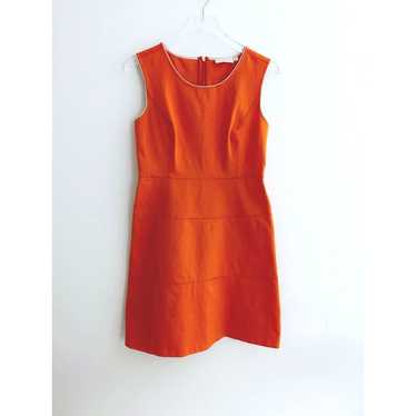 Tory Burch Orange Dress with Contrast Piping Styl… - image 1