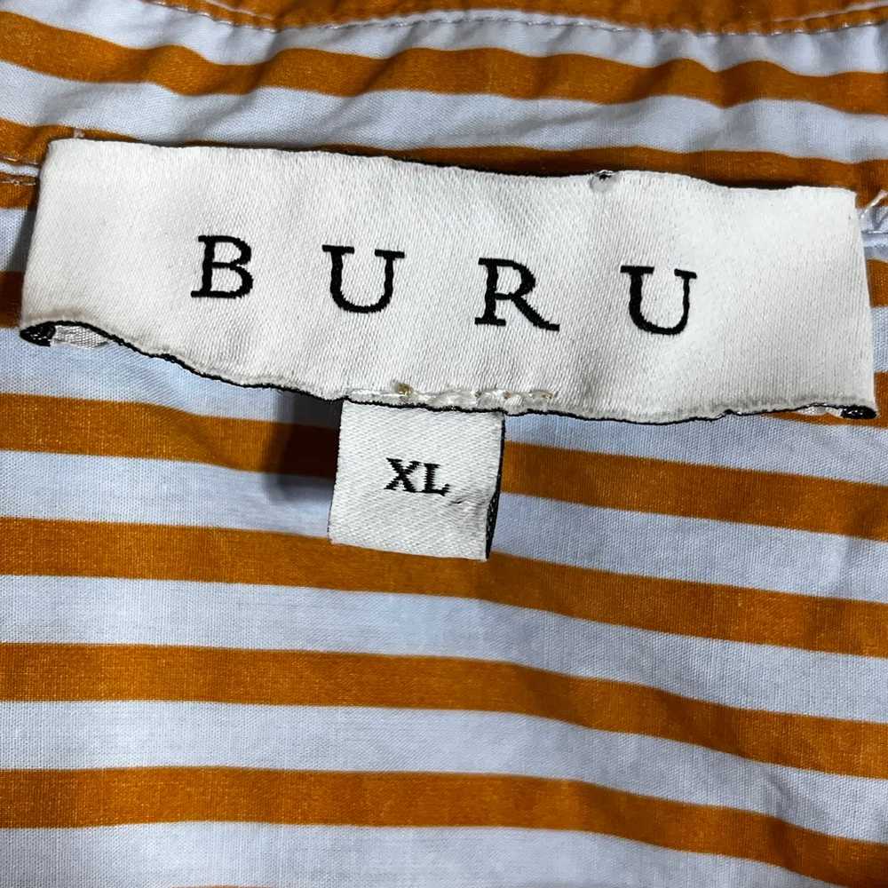 Buru Dress Mini Button Up  100% Cotton Size XL - image 2