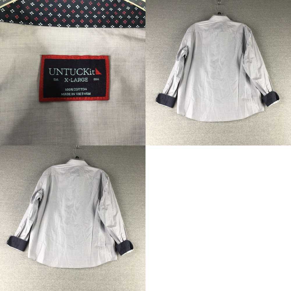 UNTUCKit Untuckit Shirt Mens Extra Large Button U… - image 4