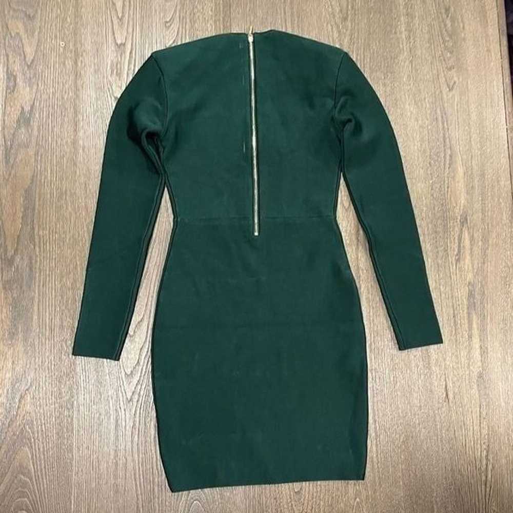NWOT Marciano Guess Emerald Green Bandage Dress S… - image 4
