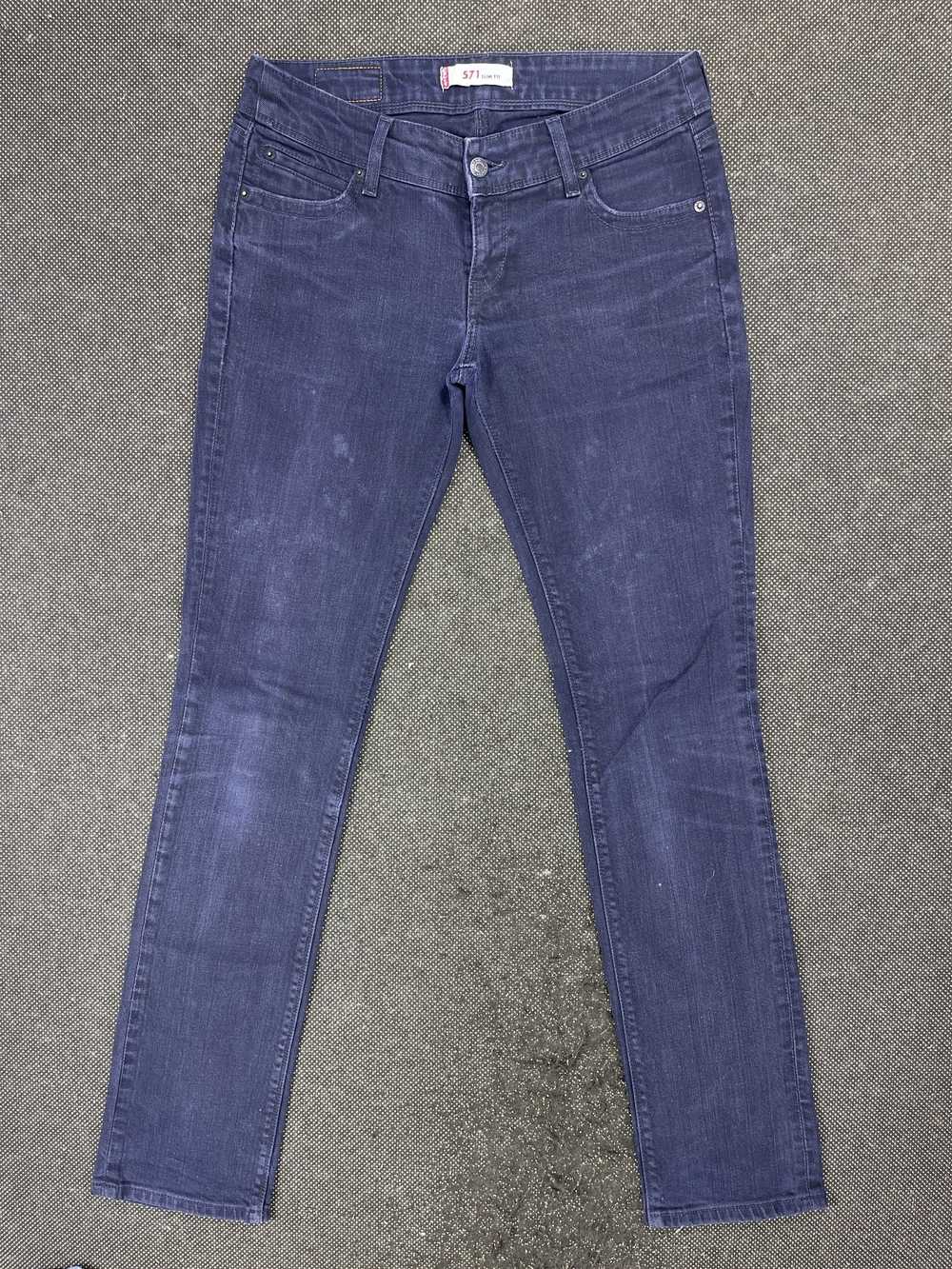 Levi's × Vintage Vintage Levi's 571 Slim Fit Jean… - image 1