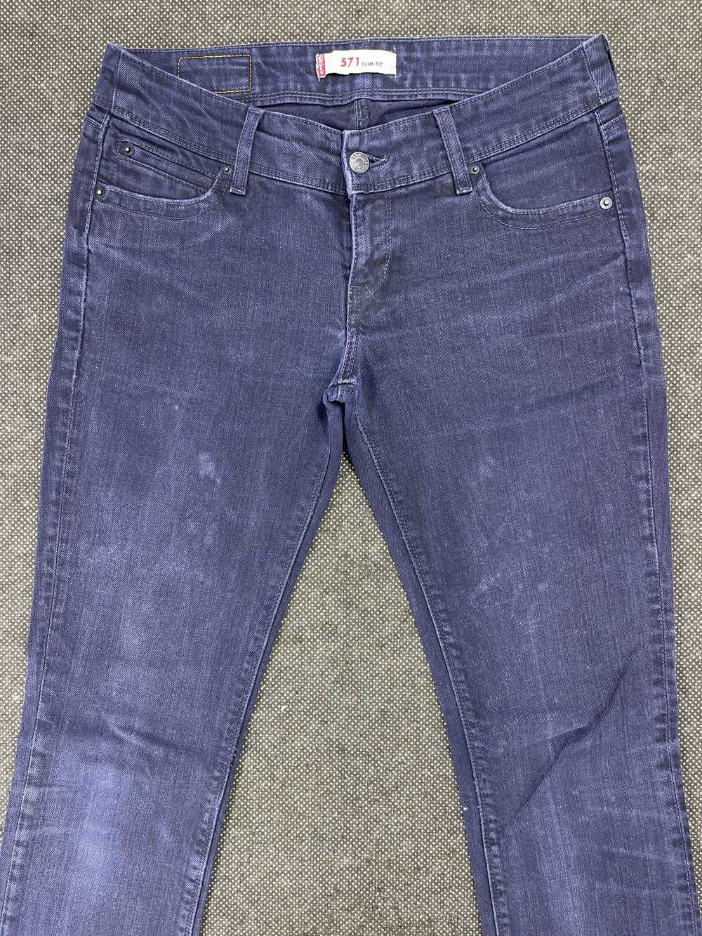 Levi's × Vintage Vintage Levi's 571 Slim Fit Jean… - image 3