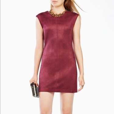 BCBGMaxAzria Karlee Faux Suede Dress XS - image 1