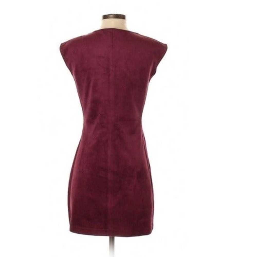 BCBGMaxAzria Karlee Faux Suede Dress XS - image 4